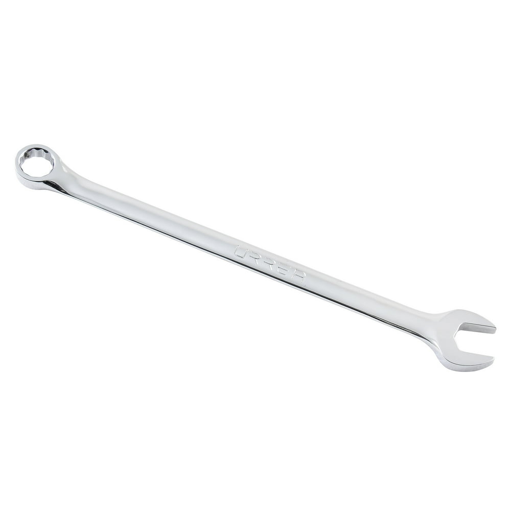 Urrea Sae Full-Polished 12 Point Extra Long Combination Wrench, 7/16 In Opening Size - Image 1
