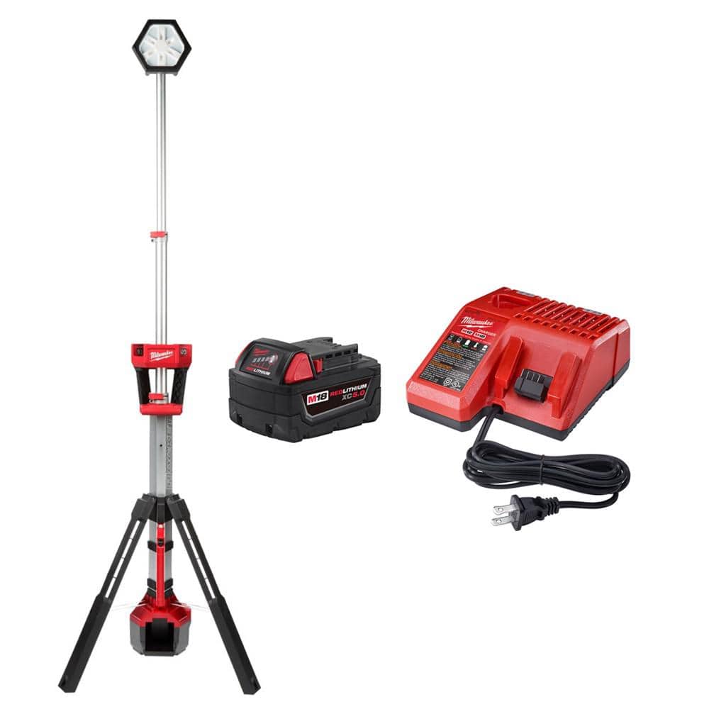 M18 18-Volt Lithium-Ion Cordless Rocket Dual Power Tower Light (Tool-Only) - Image 1
