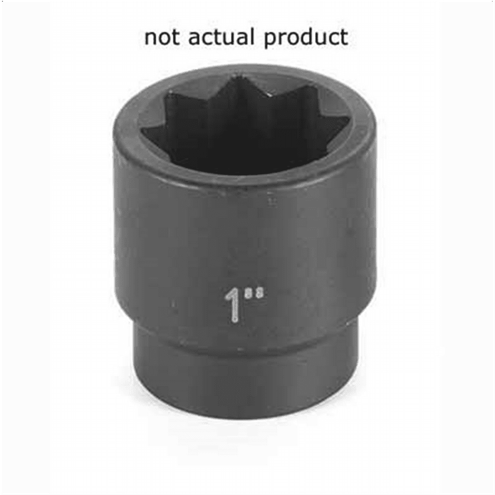 Grey Pneumatic SOC 9/16 1/2D IMP 8PT BLK - Image 1
