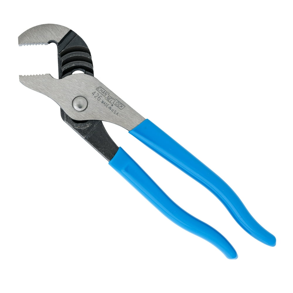 CHANNELLOCK 6.5-inch Straight Jaw Tongue & Groove Pliers, .87-inch Jaw Capacity, Made in USA (426) - Image 1