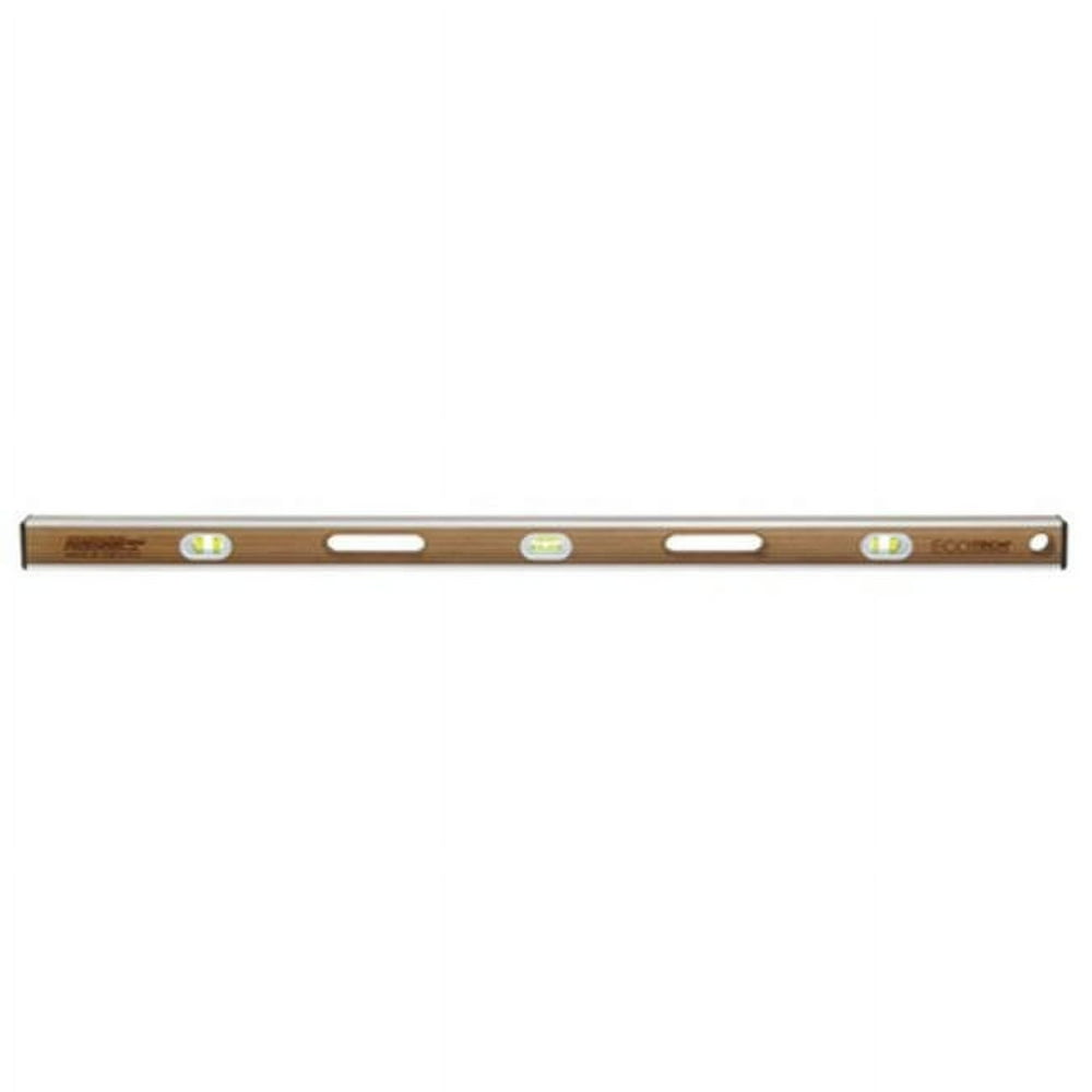 Johnson Level & Tool 1600-4800 48 in. Ecotech Bamboo Wood Level - Image 1