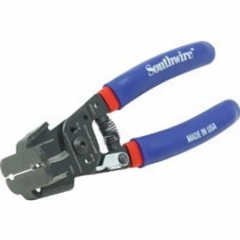 Southwire SNM1214HH-US ROMEX BOXJaw Dual Wire Stripper and Cutter for 12/2 & 14/2 Romex NMB JACKETS, 12AWG and 14AWG Solid Wire - Image 1