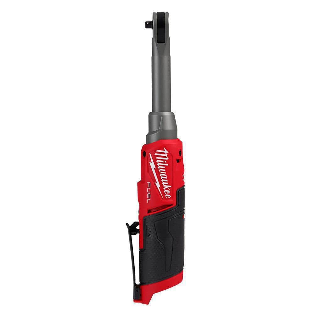 Milwaukee M12 FUEL 1/4inch Extended Reach High Speed Ratchet (Bare Tool) - Image 1