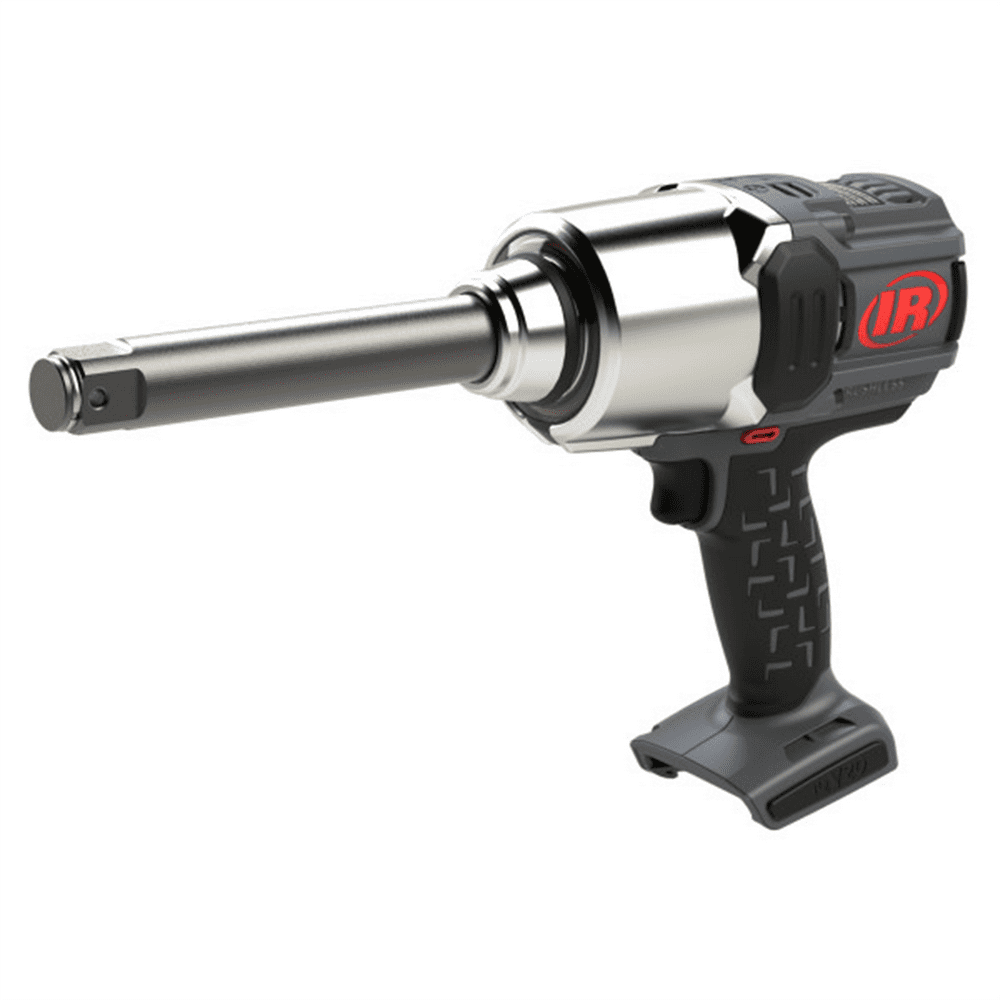 Ingersoll Rand 1" 20V Cordless Impact Wrench Bare Tool, 2000 ft-lb Torque, 6" Extended Anvil, Friction Ring, Pistol - Image 1