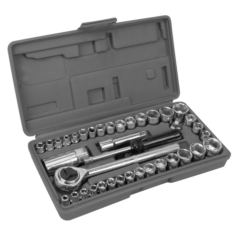 Performance Tool W1173, 17 mm Spark Plug Socket Wrench & Set, 40 Piece - Image 1
