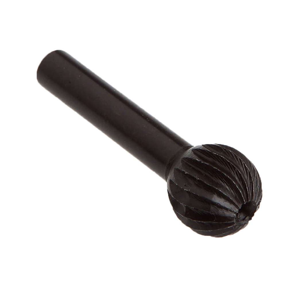 Forney Industries Rotary File, 1 in x 1/2 in x 1/4 in Ball Shaped - Image 1