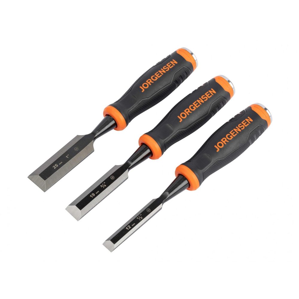 Pony Jorgensen Woodworking Chisel Set, 3 Piece - Image 1