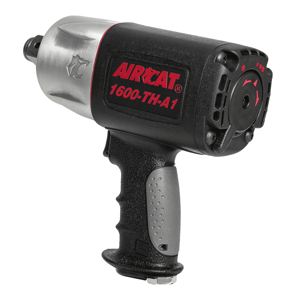 AIRCAT Pneumatic Tools 1600-TH-A1: Composite Impact Wrench 1600 ft-lbs - 1-Inch - Image 1