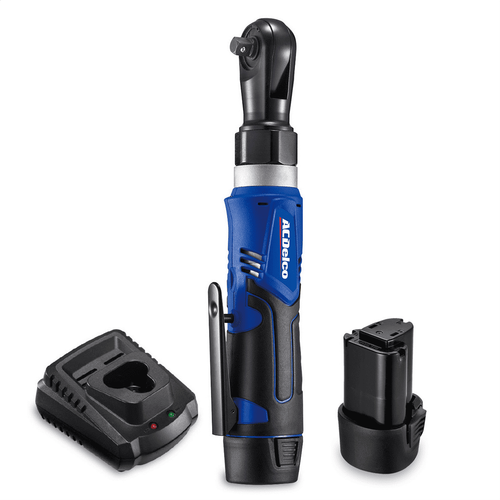 ACDelco ACDelco ARW1209-P2 G12 Series 12V Li-ion Cordless 3/8"? 45 ft-lbs. Ratchet Wrench Tool Kit with 2 Batteries - Image 1