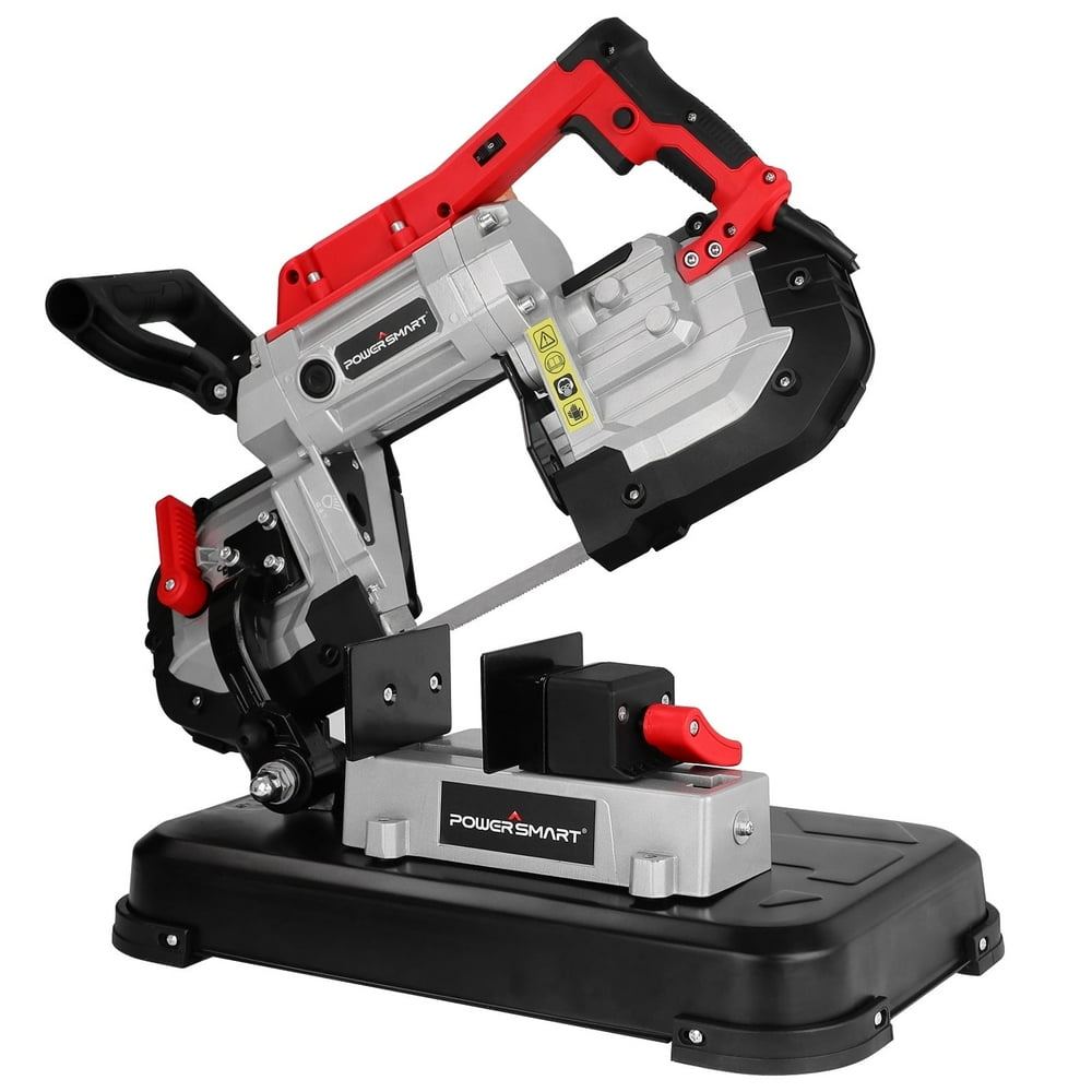 PowerSmart Electric Portable Band Saw Removable Alloy Steel Base 10 Amp Cut Precision Variable Speed - Image 1