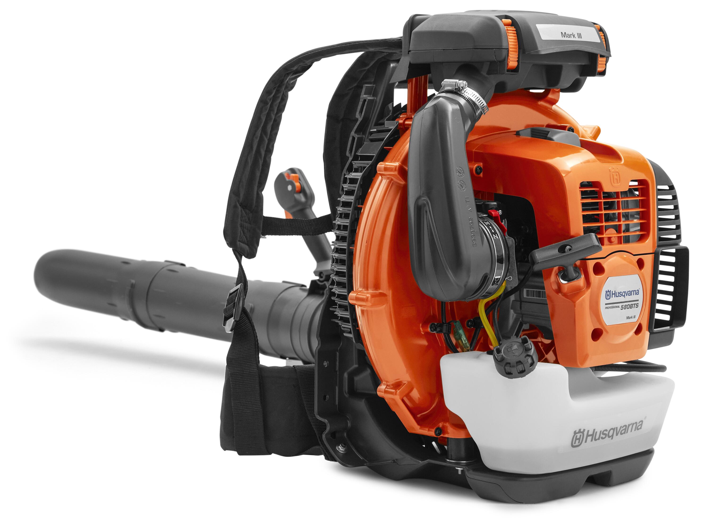 Husqvarna 580BTS 75.6-cc 2-cycle 1000-CFM 220-MPH Gas Backpack Leaf Blower - Image 1