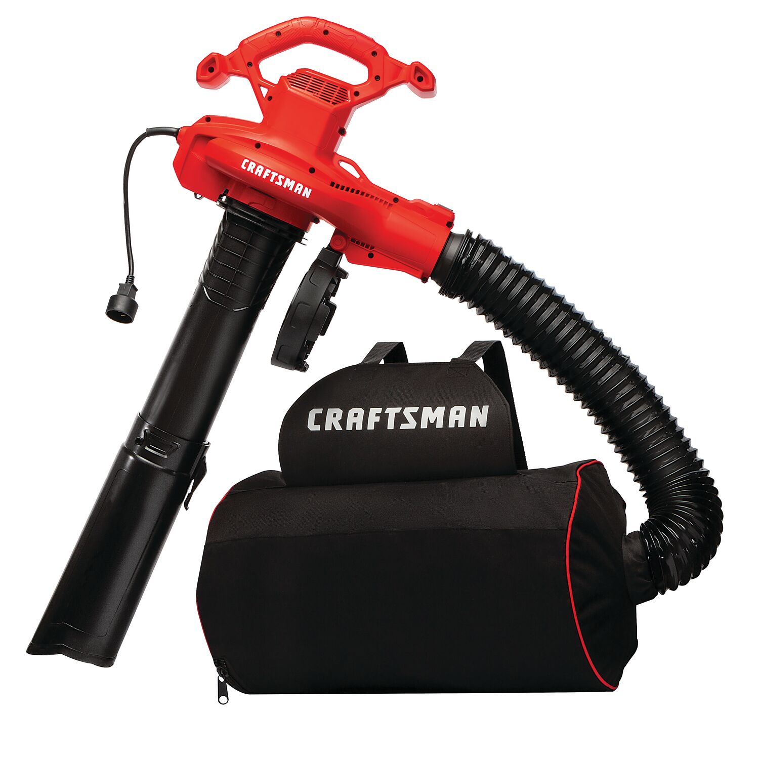 CRAFTSMAN 450-CFM 260-MPH Corded Electric Backpack Leaf Blower - Image 1