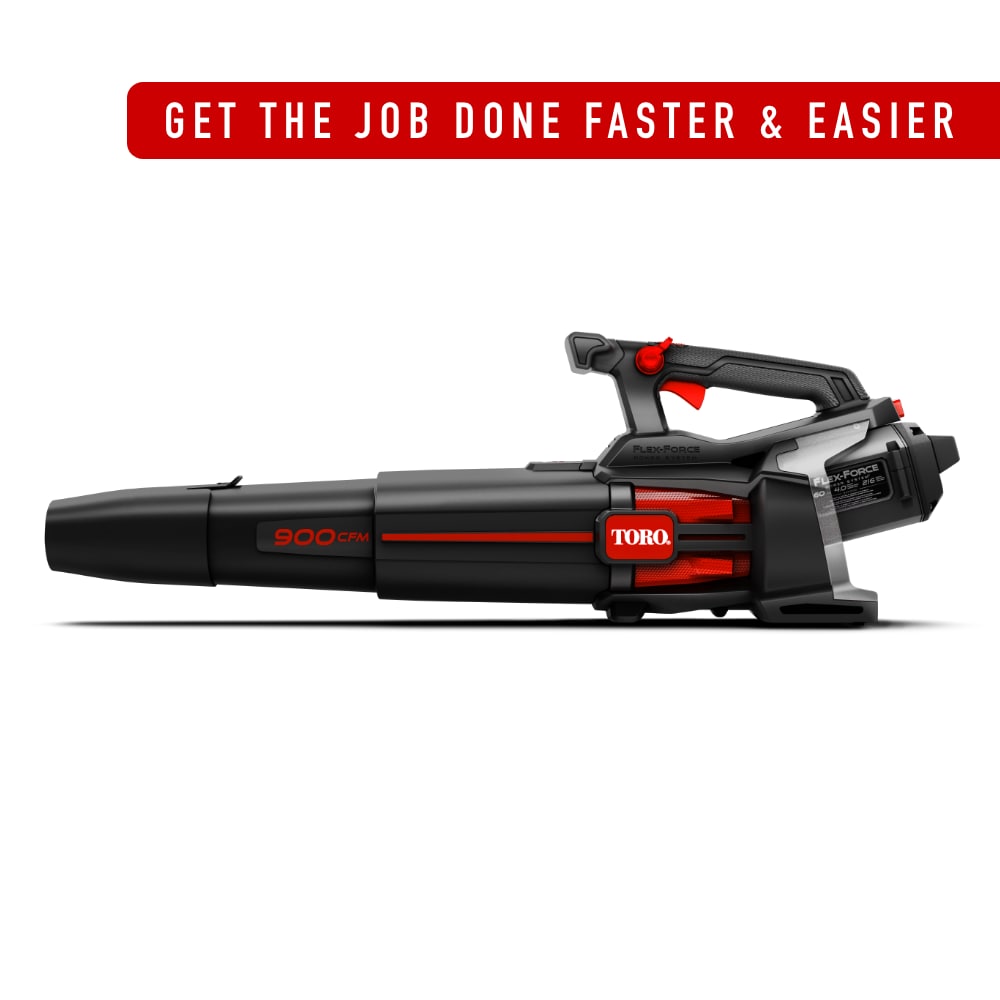 Toro Flex-Force 60-volt 900-CFM 165-MPH Battery Handheld Leaf Blower 4 Ah - Image 1