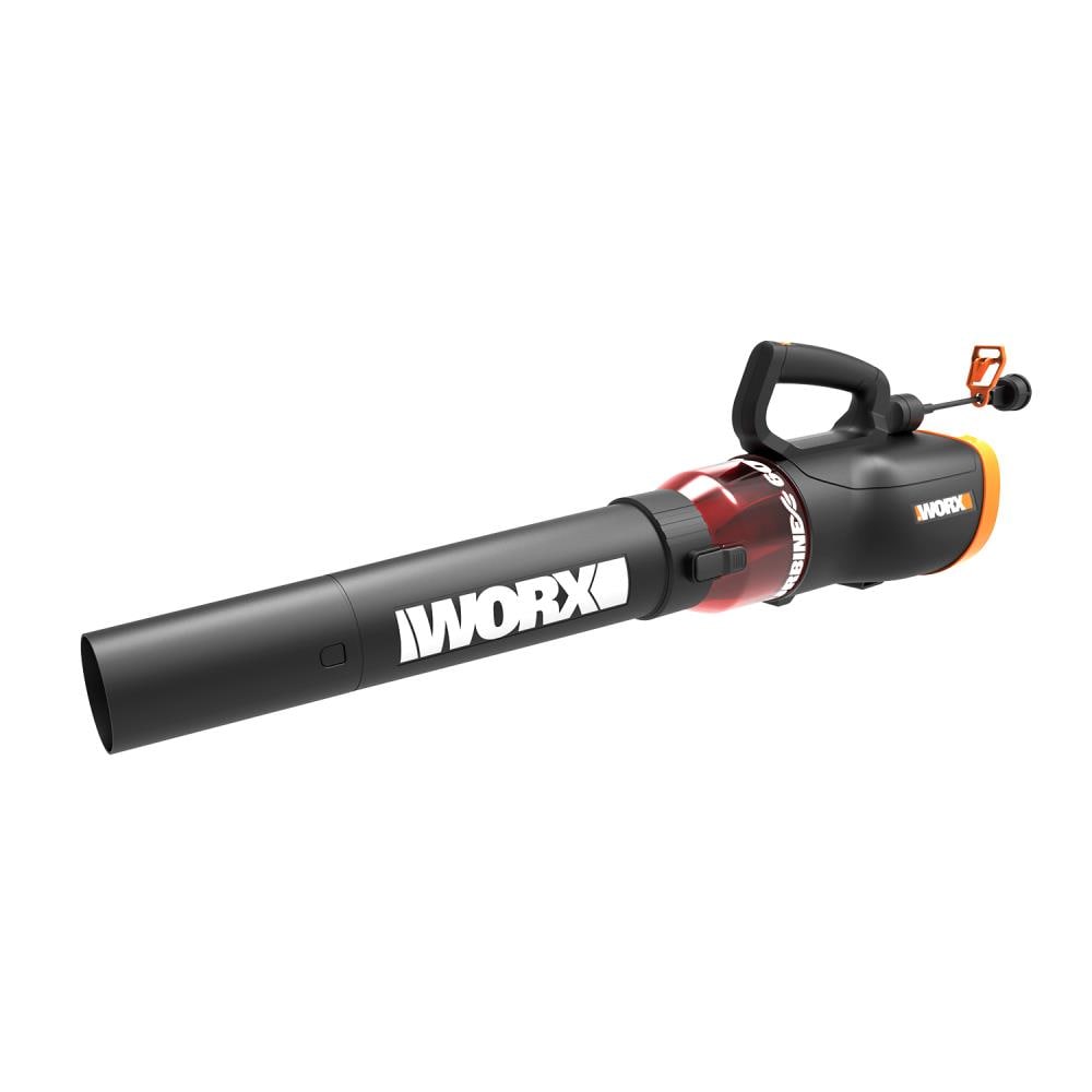 WORX TURBINE 600-CFM 110-MPH Corded Electric Handheld Leaf Blower - Image 1