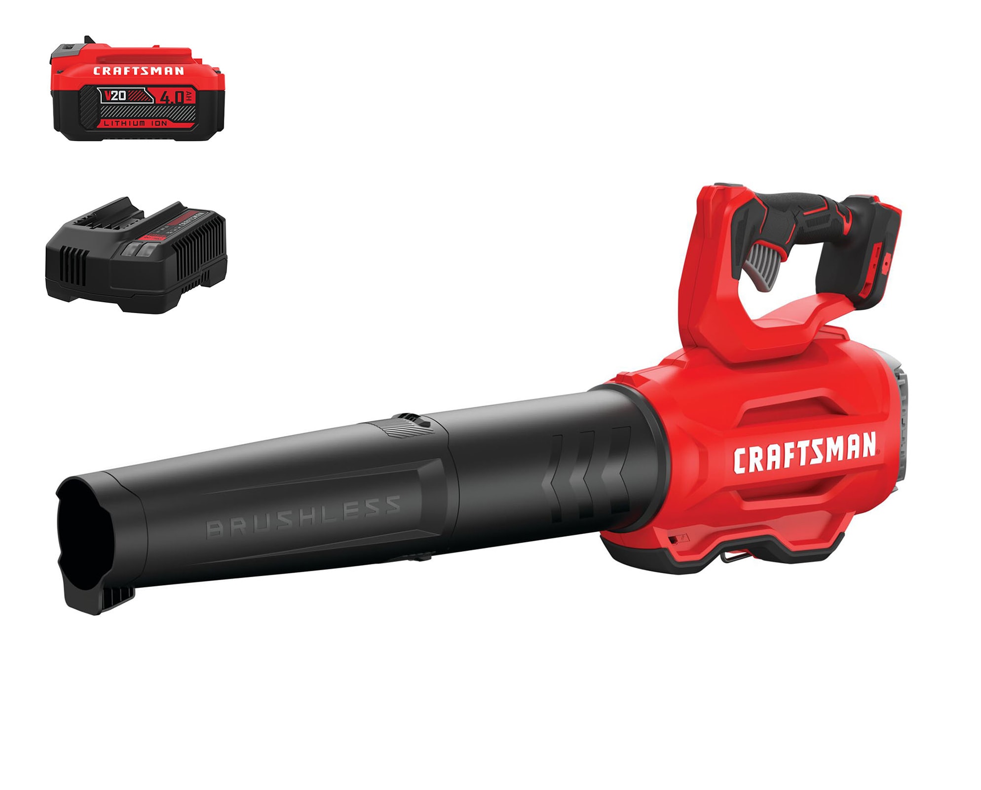 CRAFTSMAN V20 20-volt 350.0-CFM 100-MPH Battery Handheld Leaf Blower - Image 1