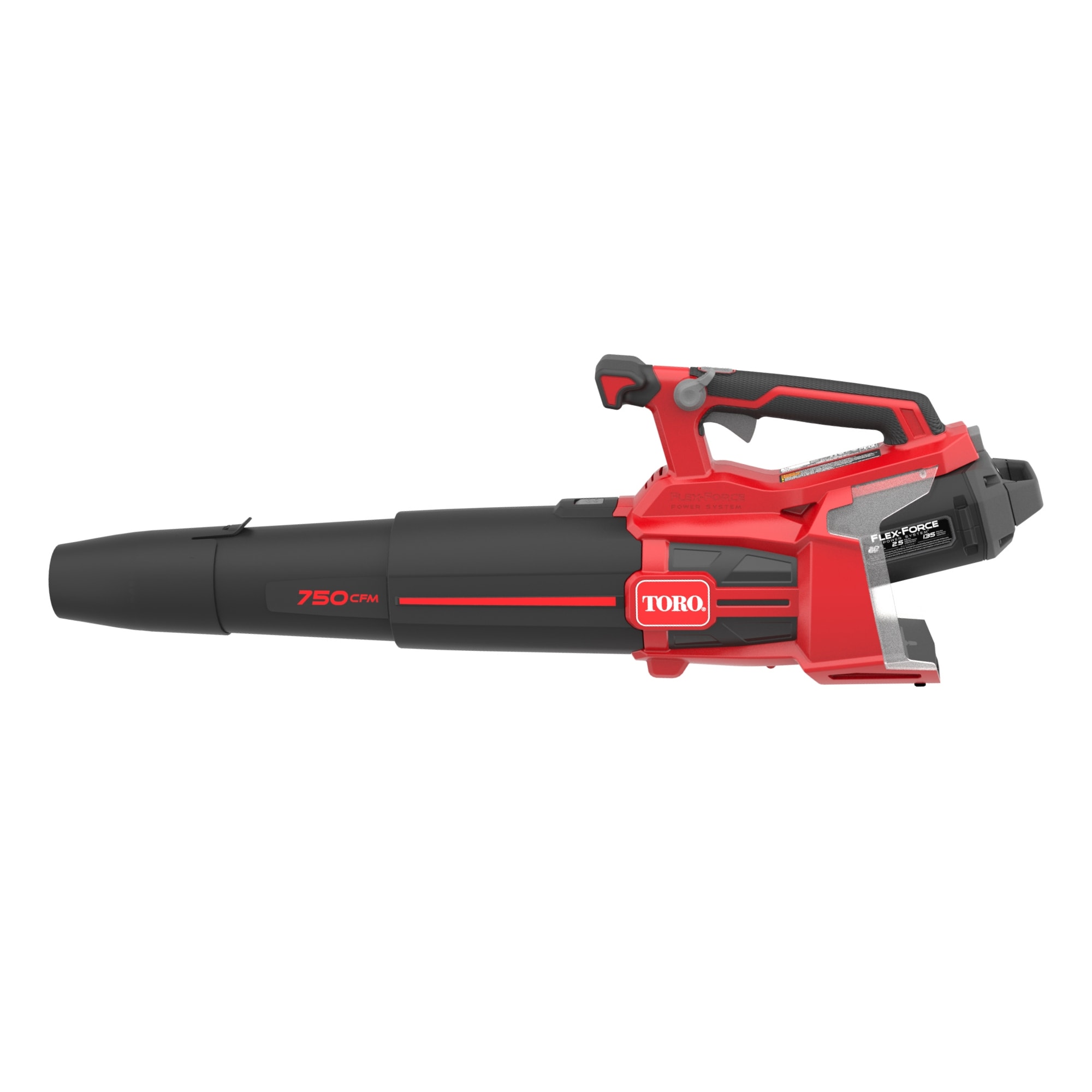 Toro Flex-Force 60-volt 750-CFM 145-MPH Battery Handheld Leaf Blower 2.5 Ah - Image 1