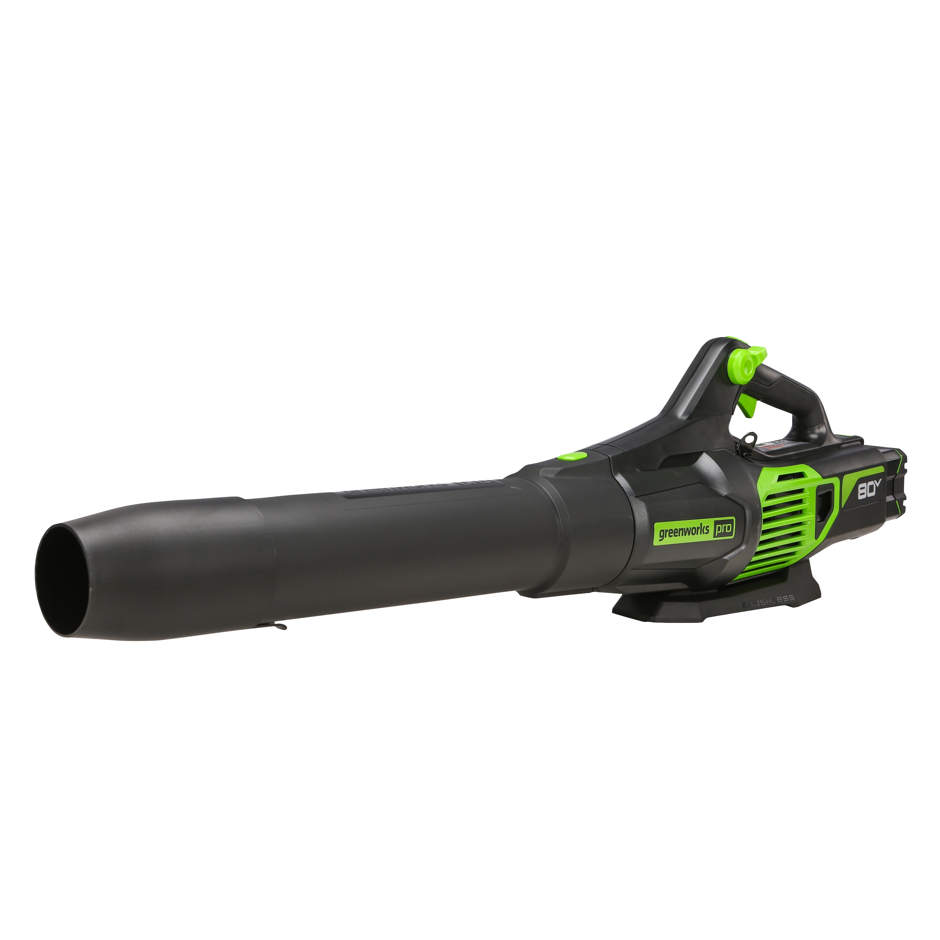 Greenworks Pro 80v 730-CFM 170-MPH Cordless Battery Handheld Leaf Blower Battery and Charger Not Included - Image 1