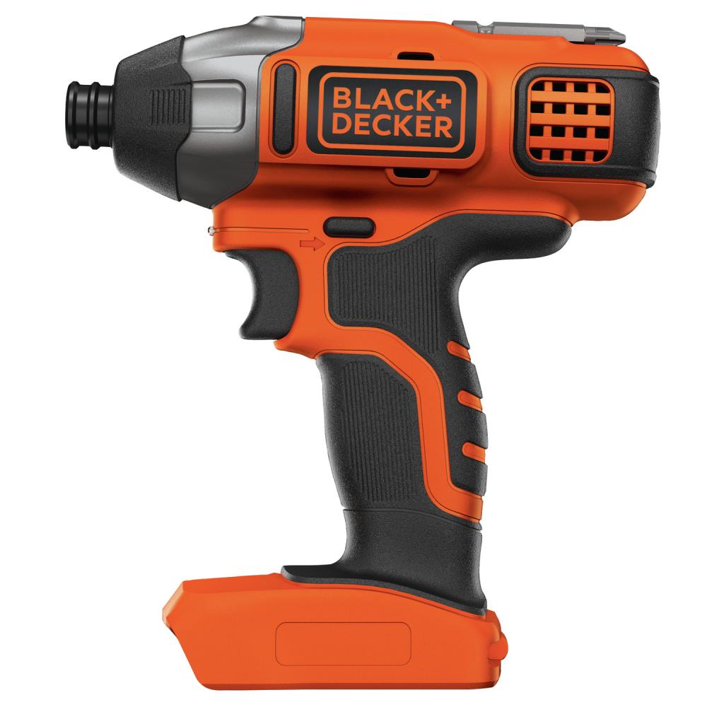 BLACK+DECKER 20V MAX* POWERCONNECT 1/4 in. Cordless Impact Driver, Tool Only (BDCI20B) - Image 1