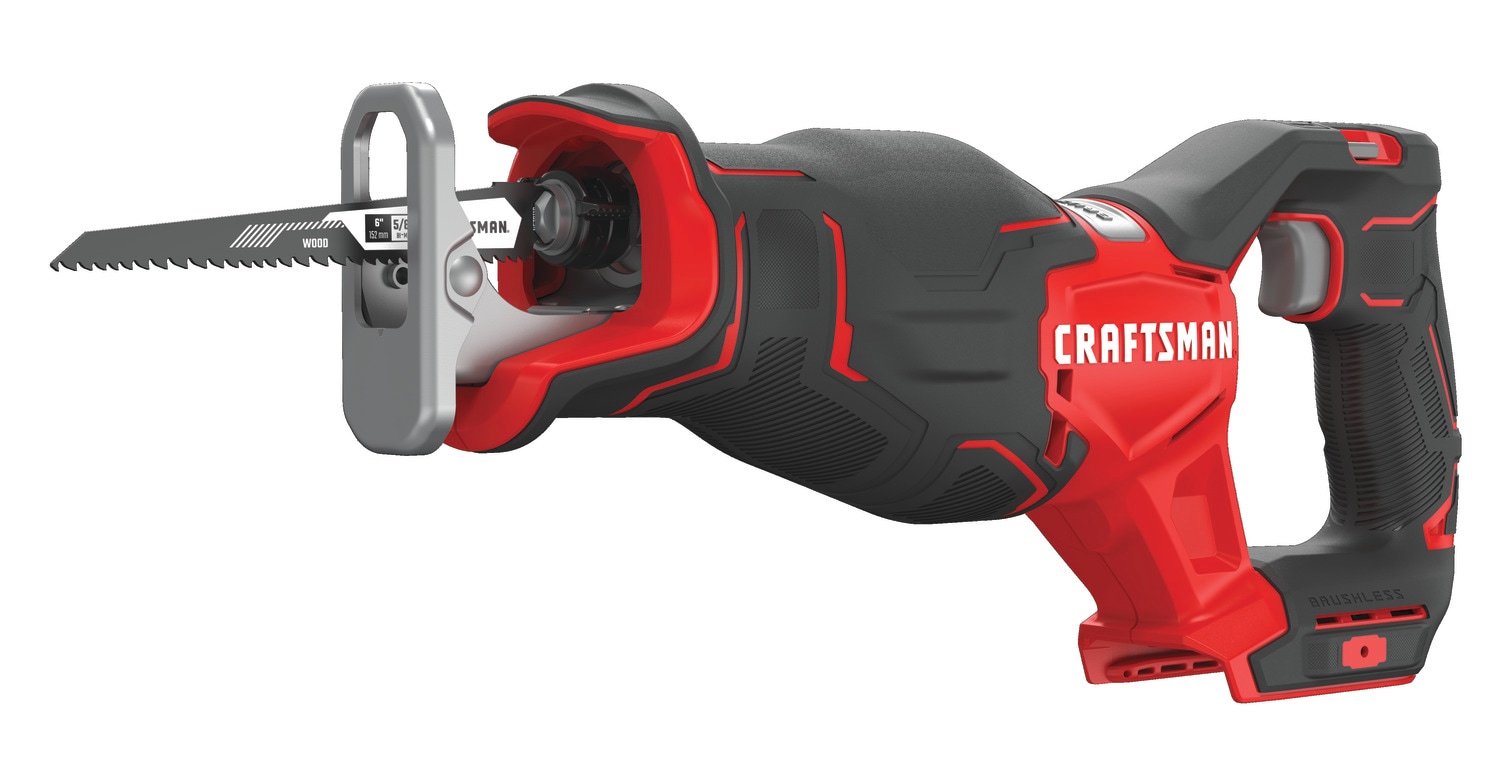 CRAFTSMAN V20 20-volt Max Variable Speed Brushless Cordless Reciprocating Saw ( ) - Image 1