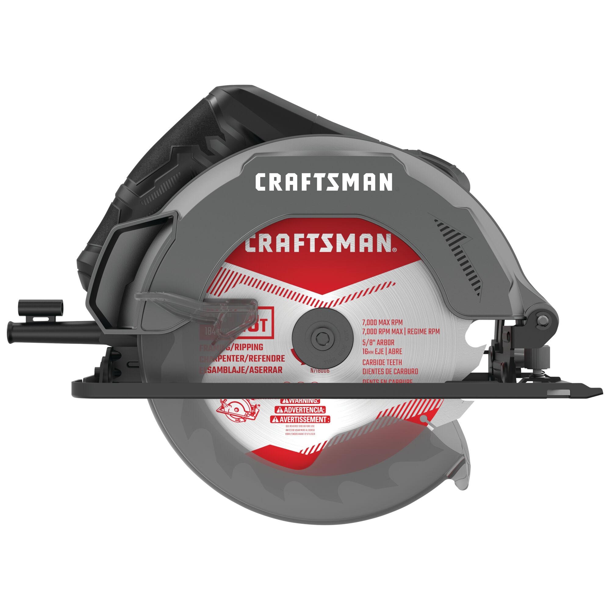 CRAFTSMAN Circular Saw, 7-1/4 inch, 13 Amp, Corded (CMES500) - Image 1