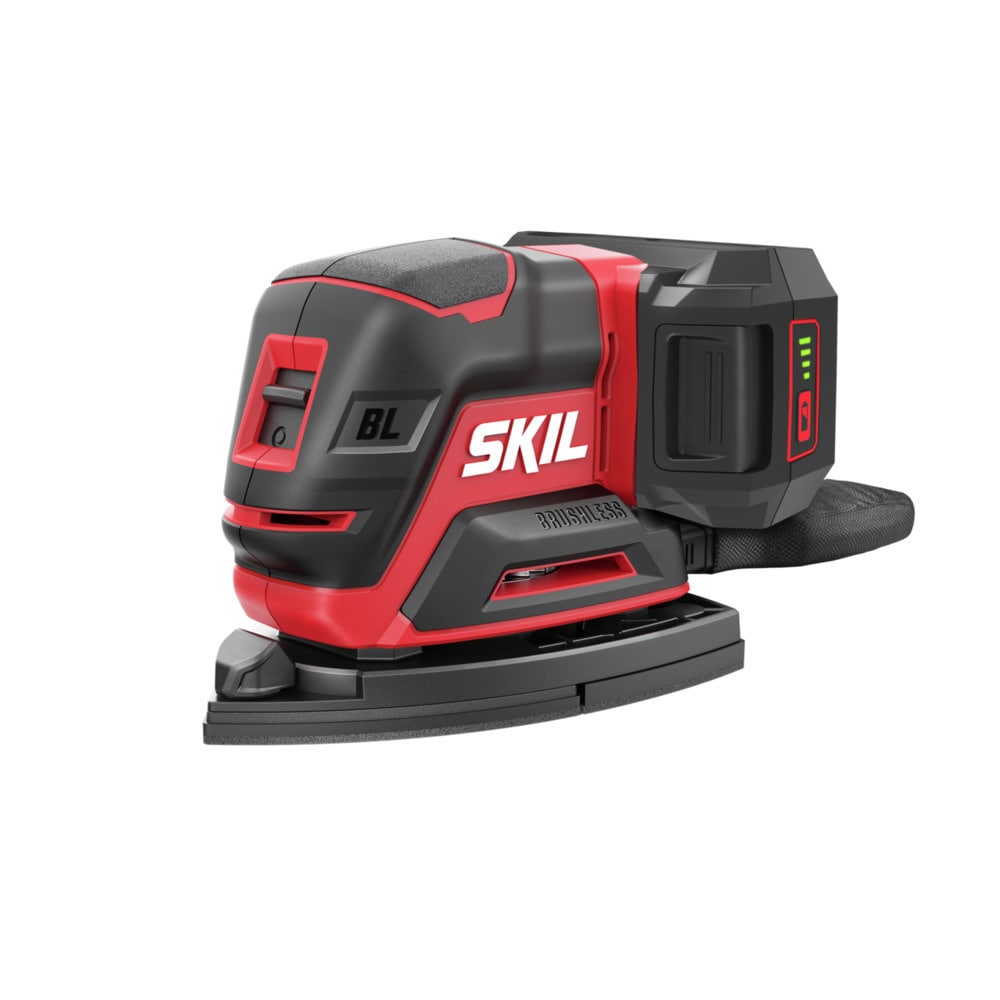 SKIL PWR CORE 20 20-Volt Brushless Detail Cordless Sander with Dust Management Battery Included - Image 1