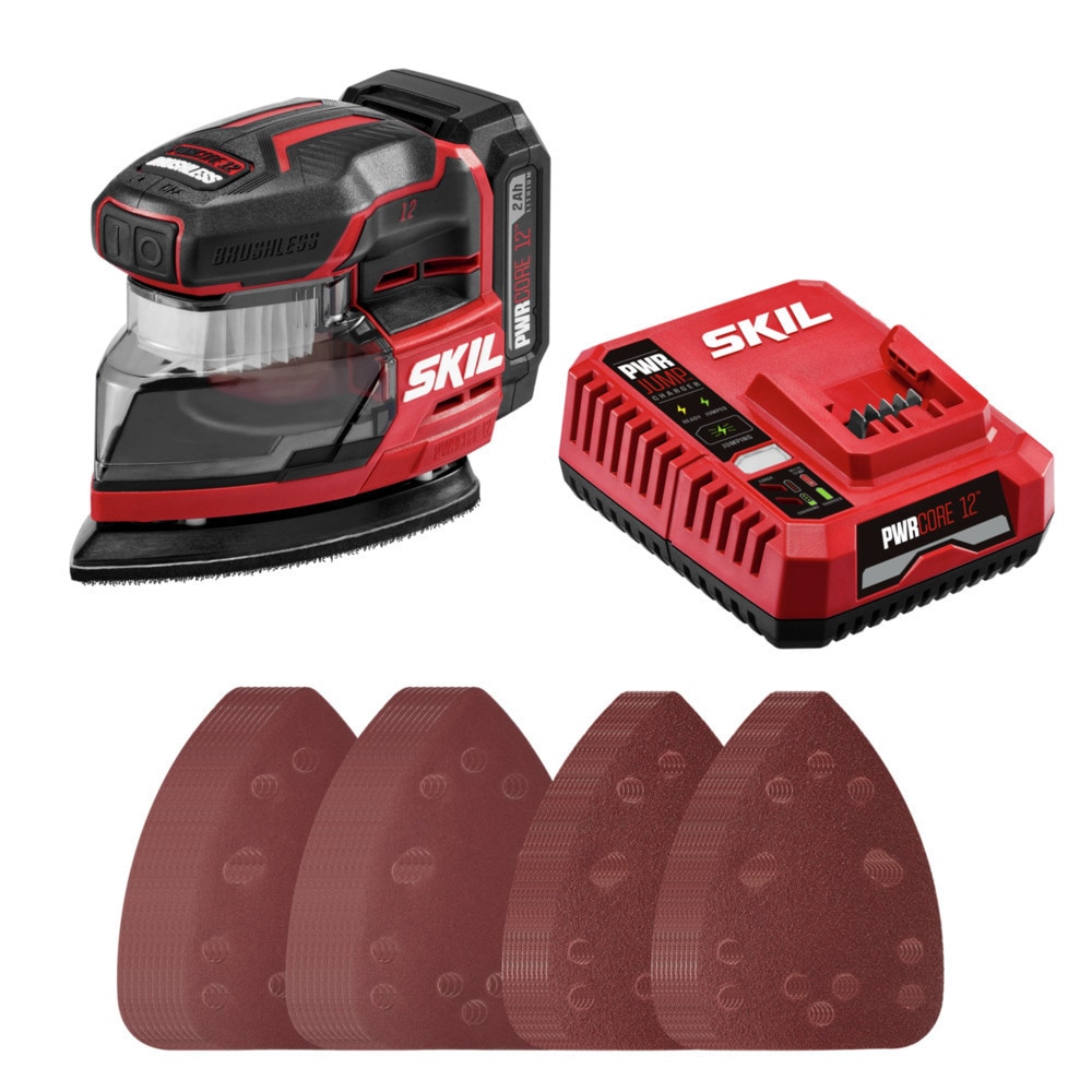SKIL 12V PWR Core 12in Detail Sander Kit - Image 1
