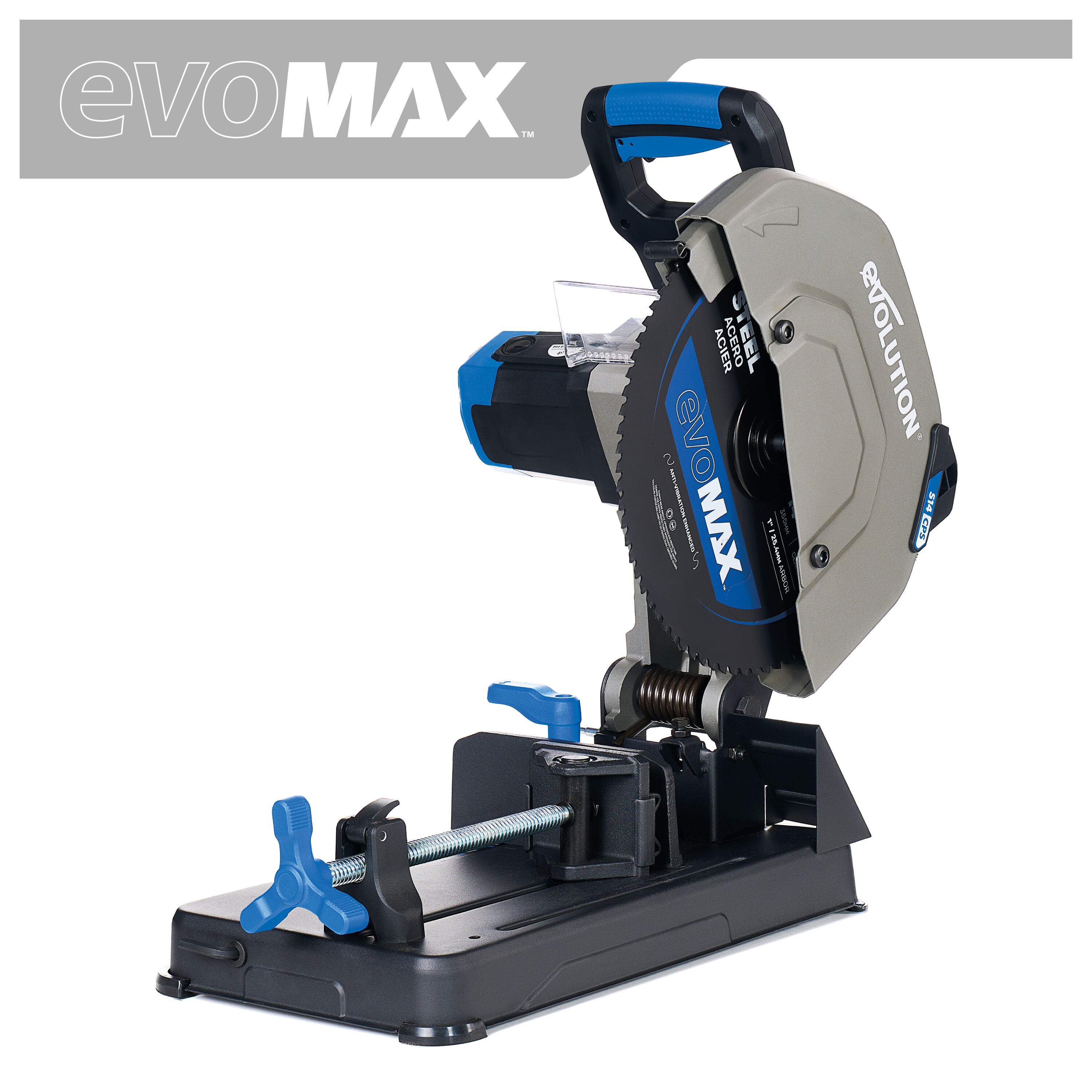 Evolution 15-Amp 14-in Pressed Steel Base Chop Saw - Image 1