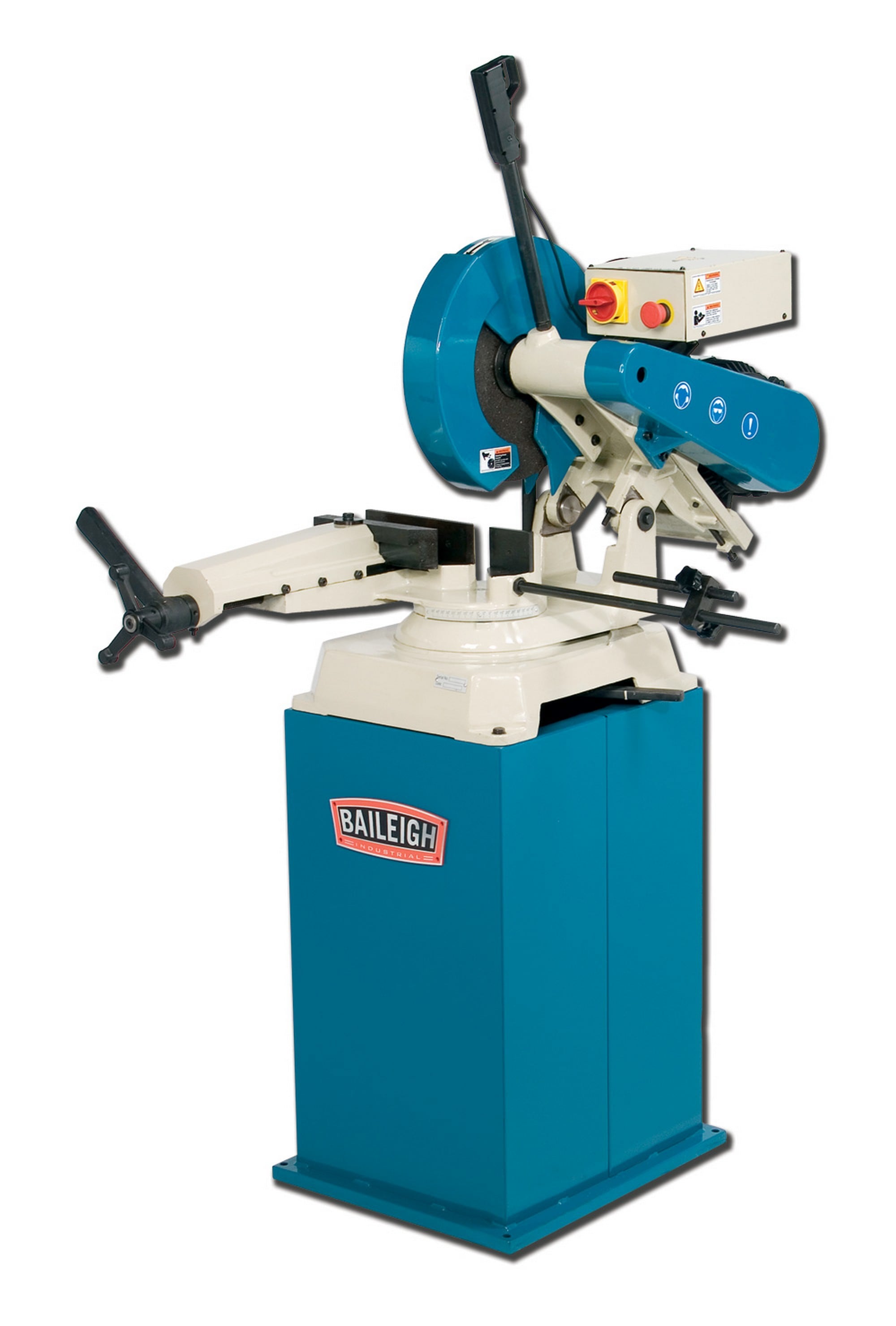 Baileigh Industrial 15-Amp 14-in Cast Iron Base Chop Saw - Image 1