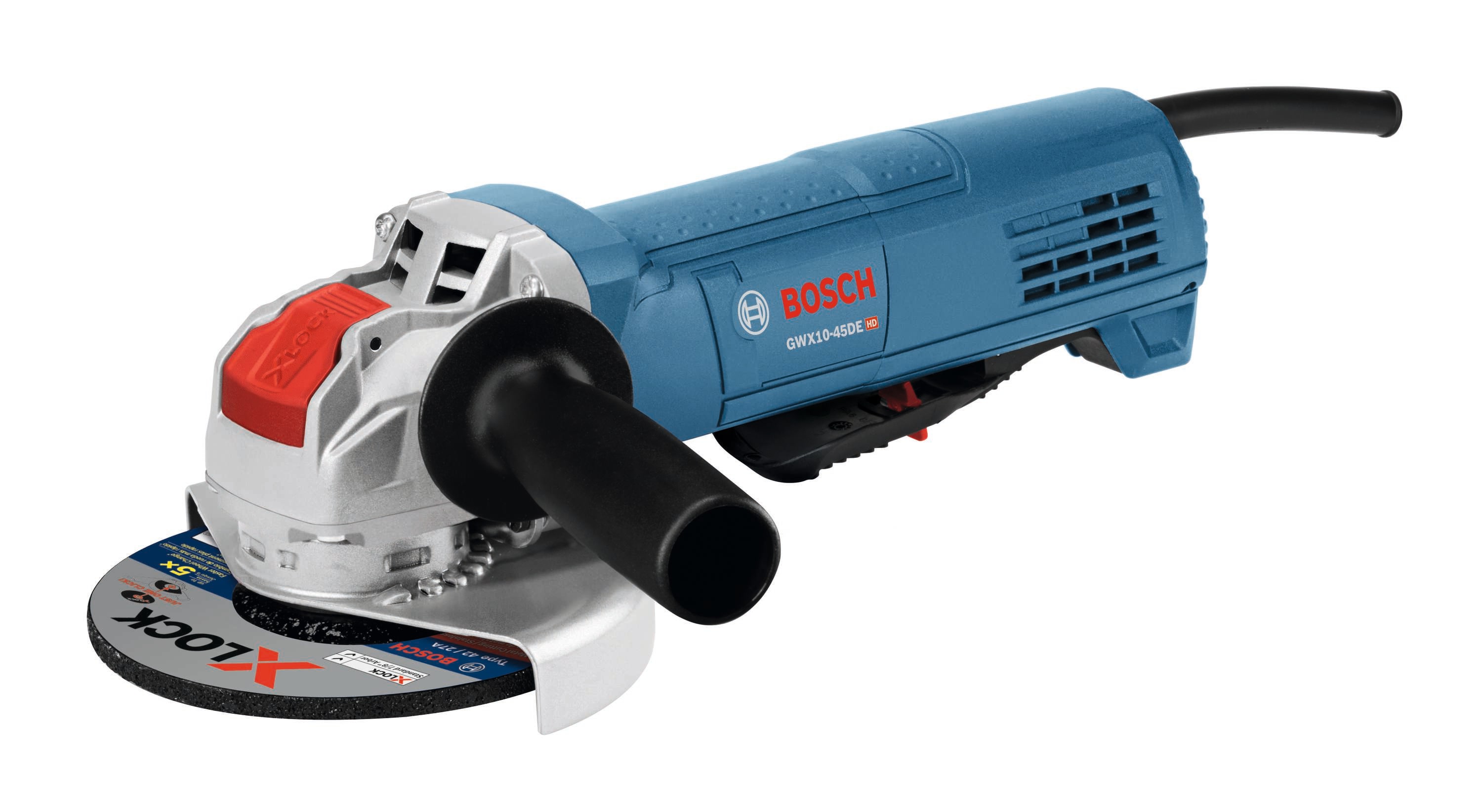Bosch 4-1/2 Inch X-LOCK Ergonomic Angle Grinder with No Lock-On Paddle Switch - Image 1