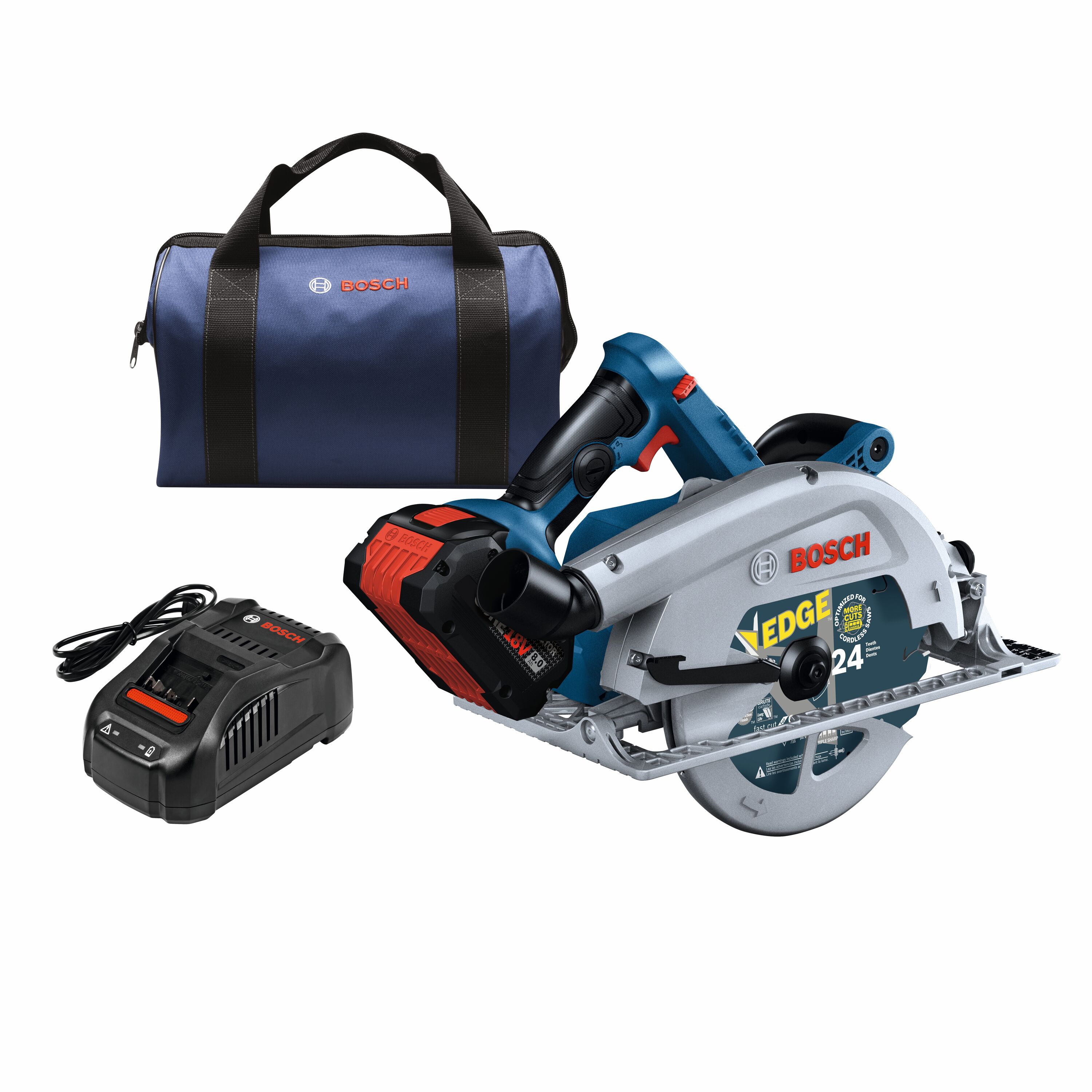Bosch Profactor 18-volt 8 -Amp 7-1/4-in Cordless Circular saw kit (Battery Included and Charger Included) - Image 1