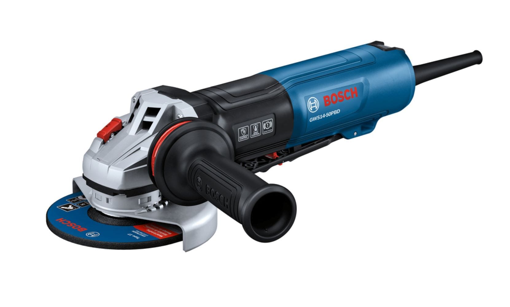 Bosch 5 Inch Angle Grinder with No Lock-On Paddle Switch & Brake - Image 1