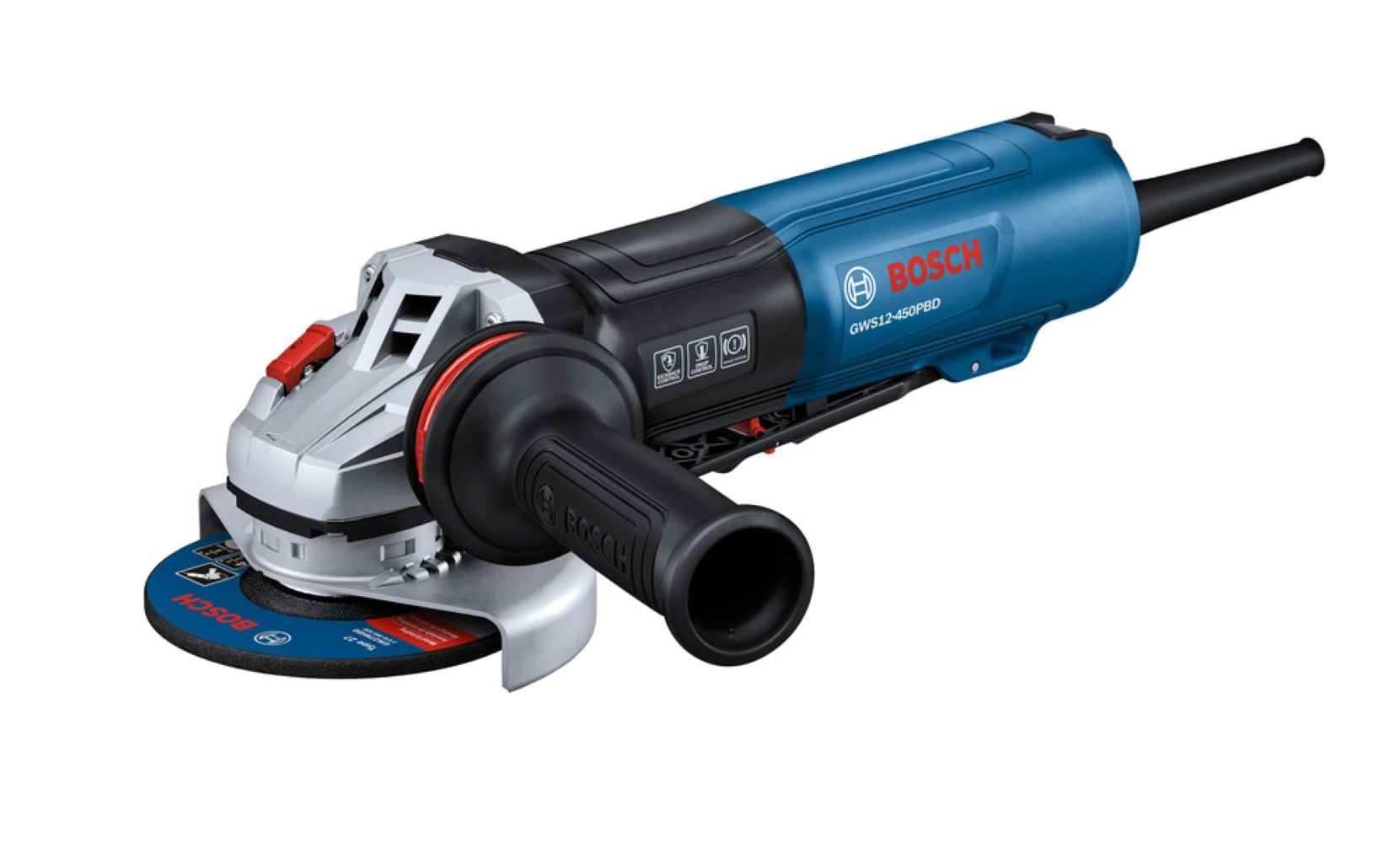 Bosch 4-1/2 Inch Angle Grinder with No Lock-On Paddle Switch - Image 1