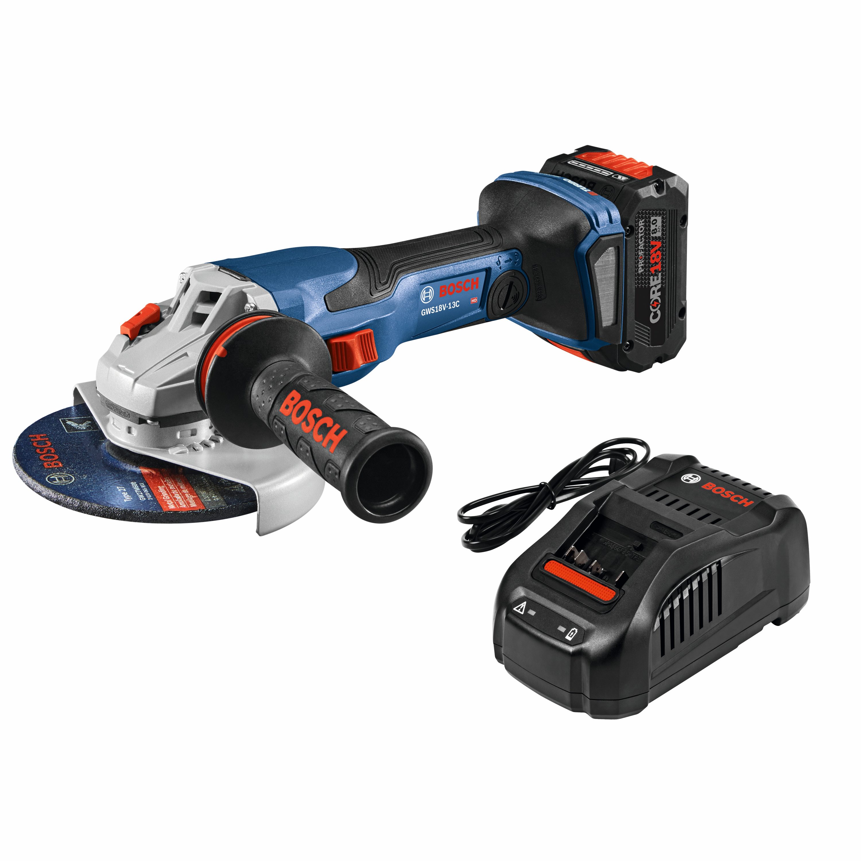 Bosch PROFACTOR 6-in 18-volt 8-Amp Sliding Switch Brushless Cordless Angle grinder - Image 1