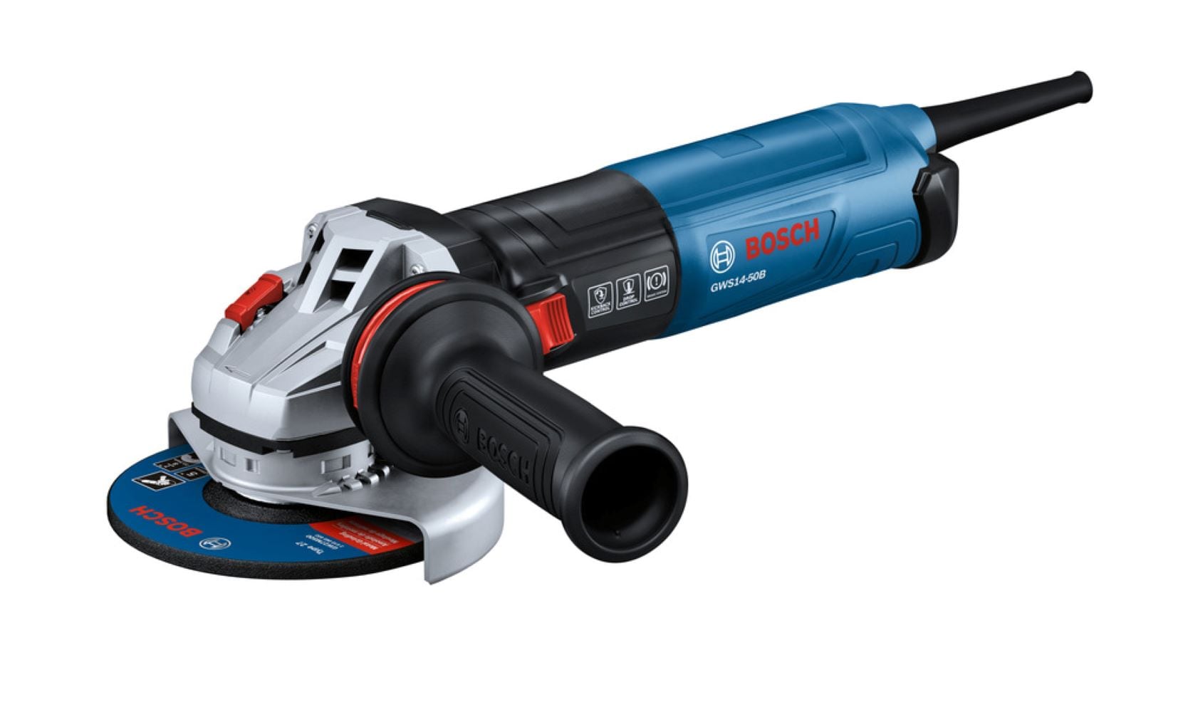 Bosch 5 Inch Angle Grinder with Slide Switch & Brake - Image 1