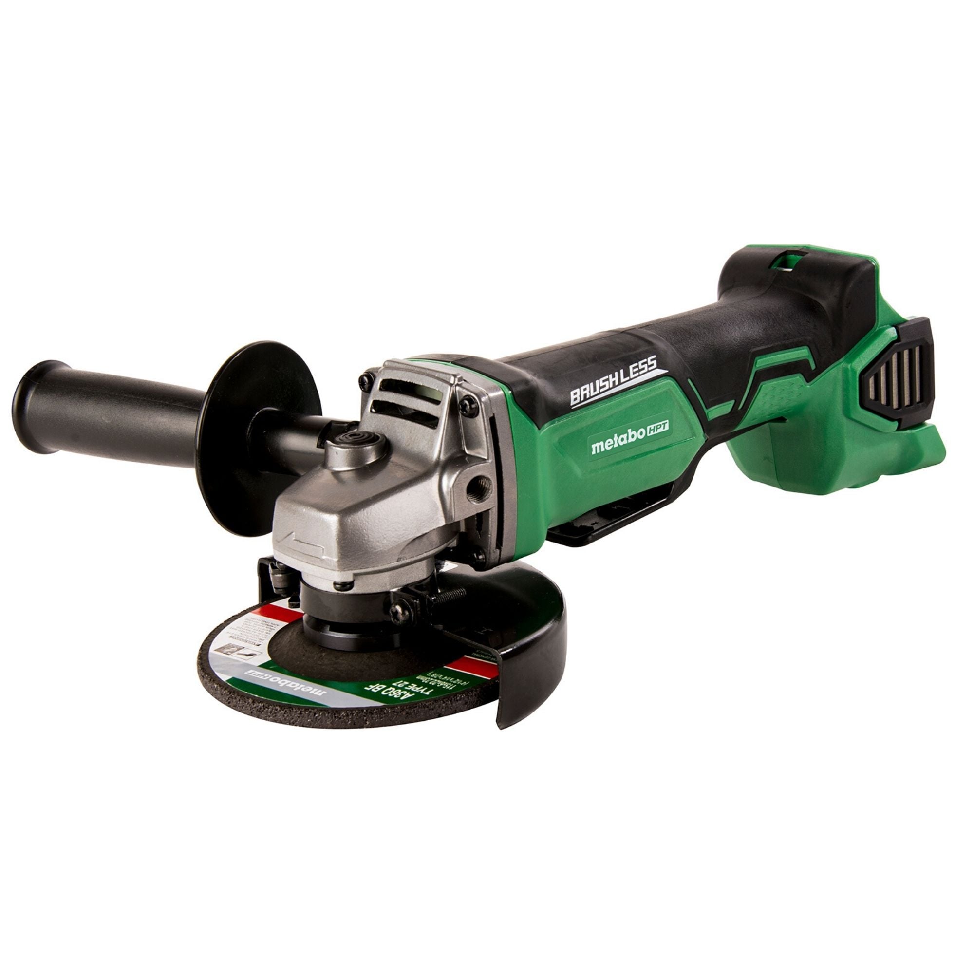 Metabo HPT 18V MultiVolt™ Cordless Angle Grinder | 4-1/2-Inch | Tool Only - No Battery | Paddle Switch | G18DBALQ4 - Image 1