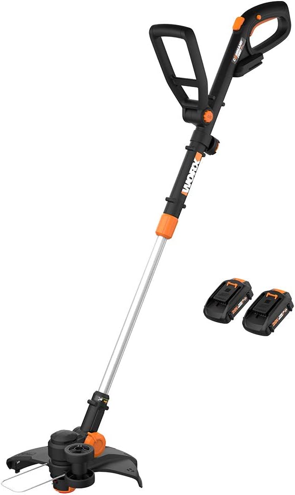 Worx String Trimmer/Edger/Lawn Mower 3-in-1 Grass Trimmer GT Revolution 20V 12" (2 Batteries & Charger Included) WG170 - Image 1
