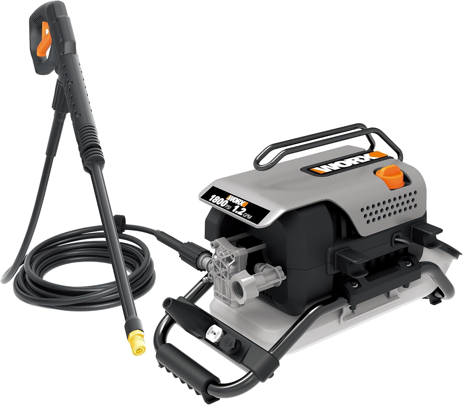 Worx 13 Amp Electric Pressure Washer 1800 PSI with 3 Nozzles - WG605 - Image 1