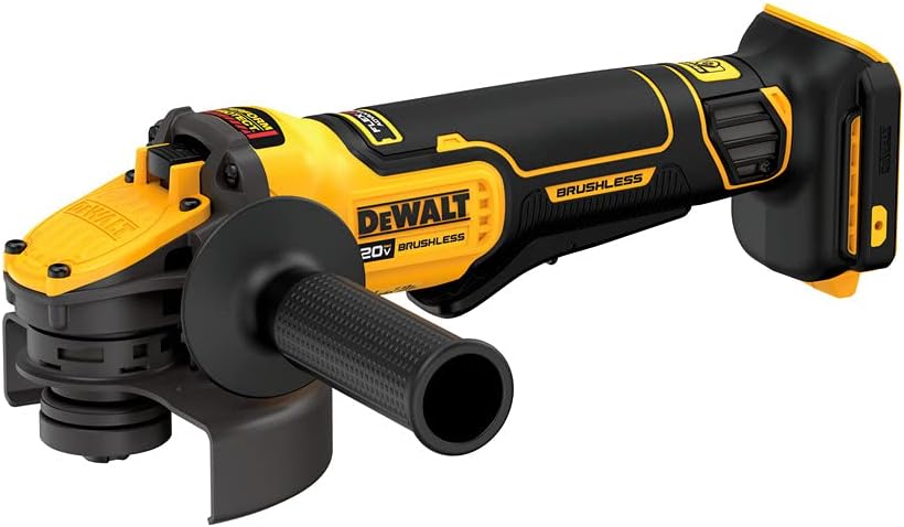 DEWALT FLEXVOLT ADVANTAGE 20V MAX* Angle Grinder, Paddle Switch, 4-1/2-Inch to 5-Inch, Tool Only (DCG416B) - Image 1