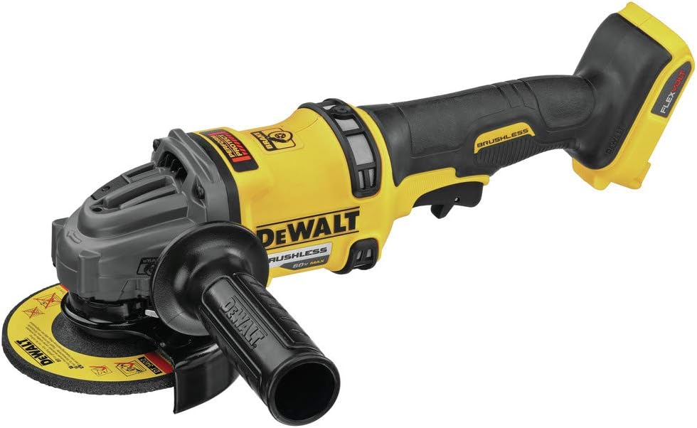 DEWALT FLEXVOLT 60V MAX* Angle Grinder with Kickback Brake, 4-1/2-Inch to 6-Inch, Tool Only (DCG418B) - Image 1