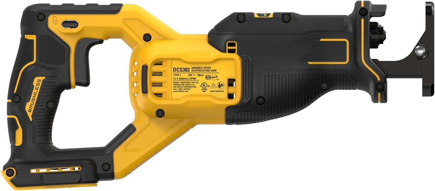 DEWALT 20V MAX XR  Brushless Reciprocating Saw (Bare Tool) - Image 1