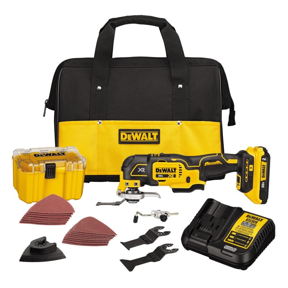 DEWALT XR 20V Max Oscillating Multi Tool 33pc Kit - Image 1