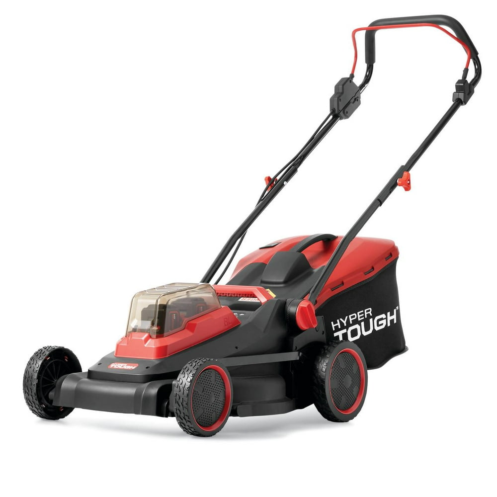 Hyper Tough 40V 18-inch Battery Powered Brushless Push Mower Kit, HT13-401-003-01 - Image 1