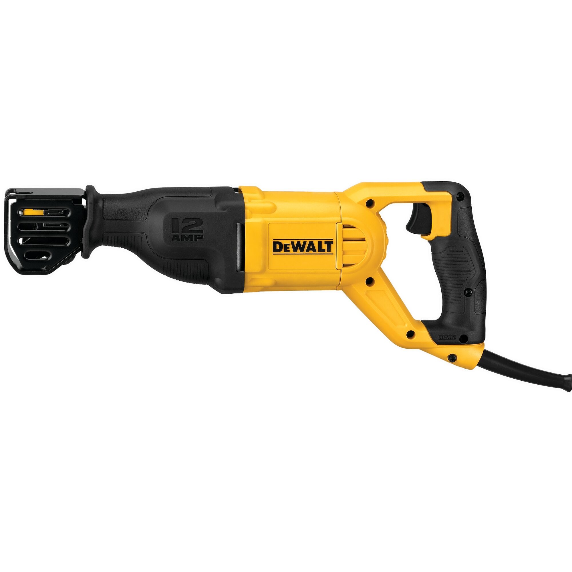 DEWALT Reciprocating Saw, 12 Amp, 2,900 RPM, 4-Position Blade Clamp, Variable Speed Trigger, Corded (DWE305) - Image 1