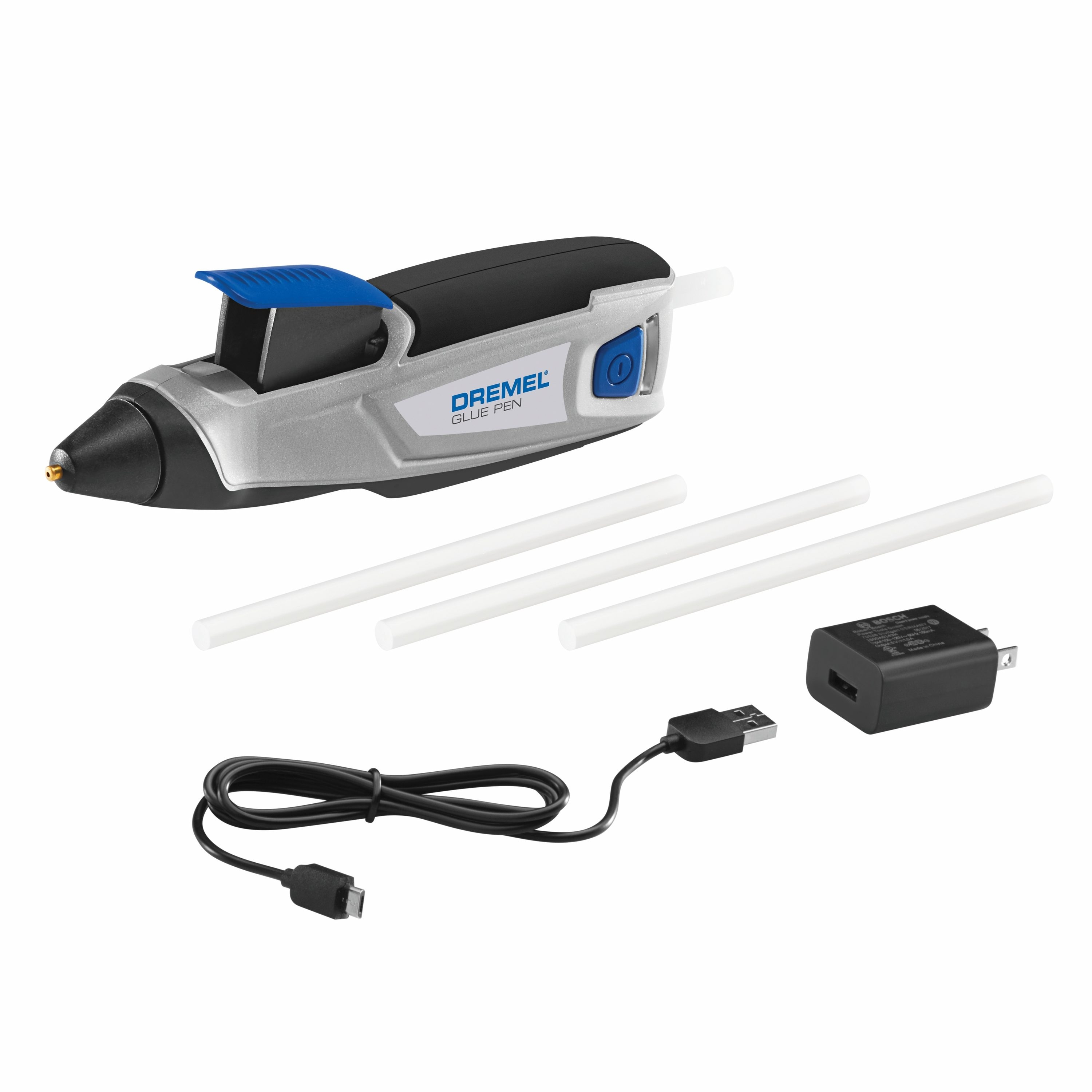 Versa 4V Cordless Li-Ion Max Power Scrubber Cleaning Tool Kit with 4V Cordless USB Glue Pen - Image 1