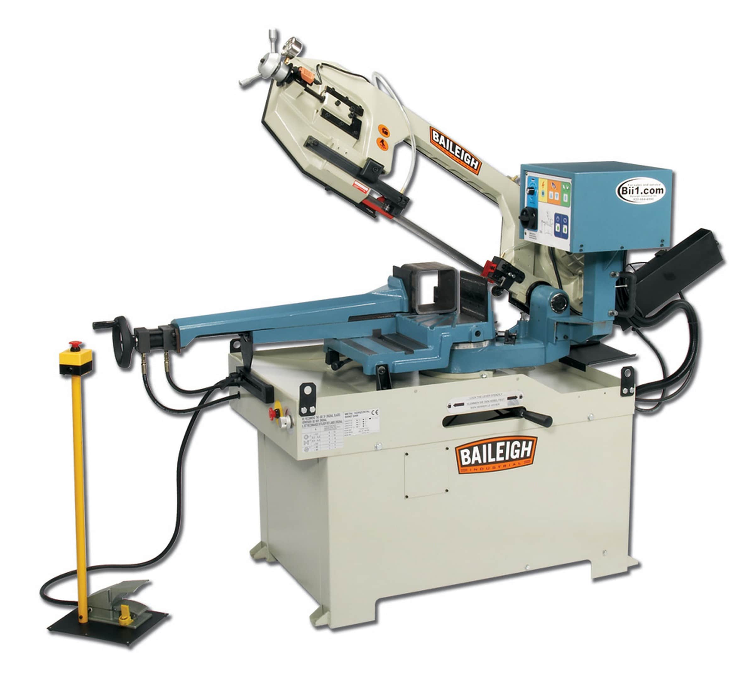 Baileigh Industrial 10.63-in Stationary Band Saw 10 -Amp - Image 1