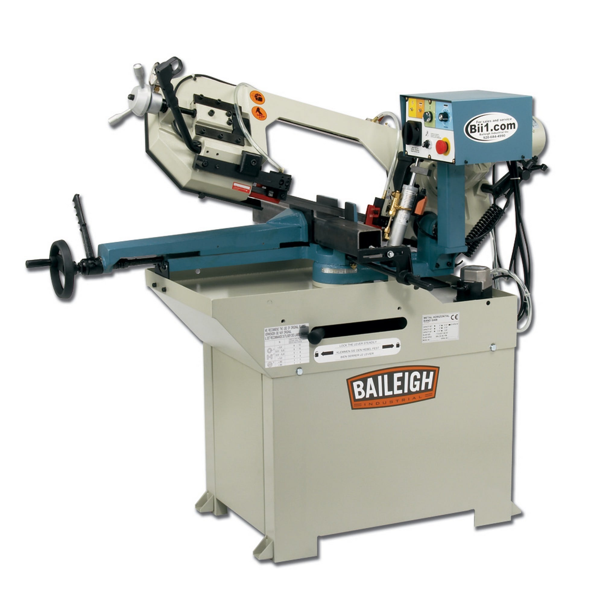 Baileigh Industrial 10-in Stationary Band Saw 15 -Amp - Image 1