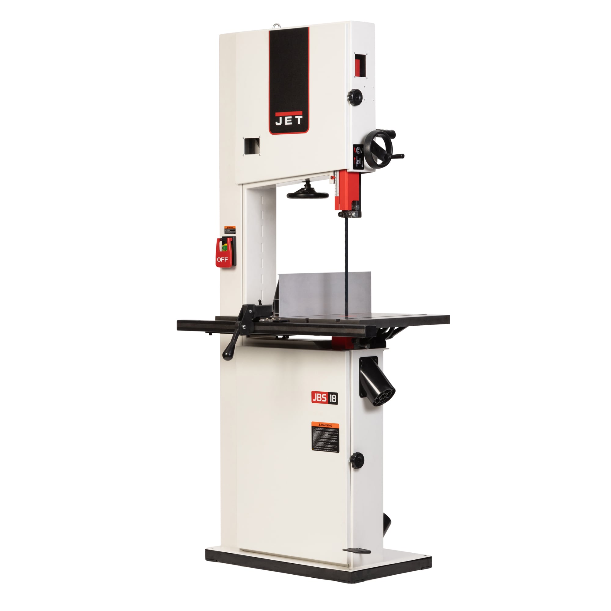 JET 18-Inch Woodworking Bandsaw, 3 HP, 230V 1Ph (Model JWBS-18SFX-3) - Image 1