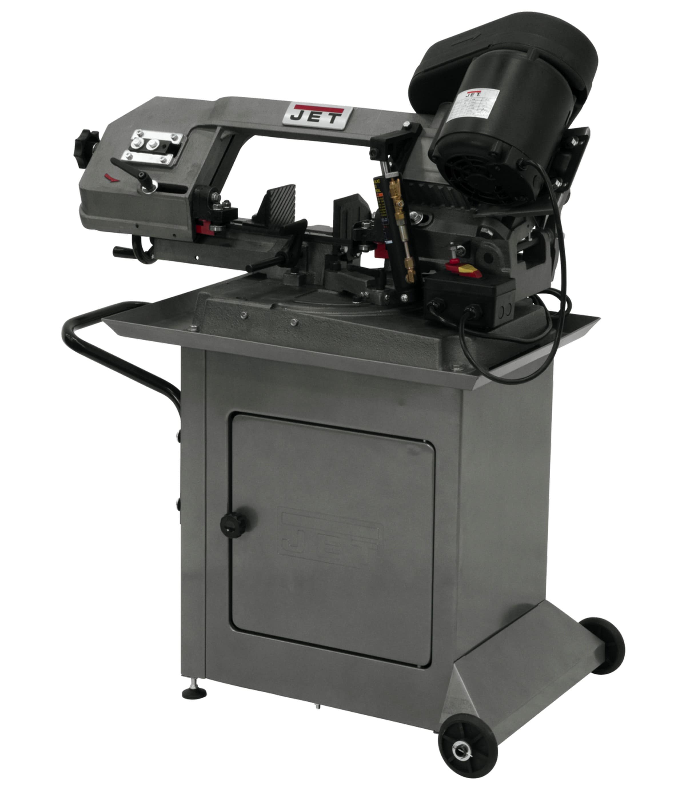 JET 5" x 6" Mitering Horizontal Bandsaw, 1/2 HP, 115/230V 1Ph (HBS-56S) - Image 1