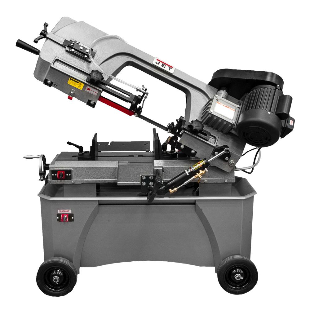 JET 7" x 12" Deluxe Horizontal/Vertical Bandsaw, 3/4 HP, 115/230V 1Ph (HVBS-712D) - Image 1