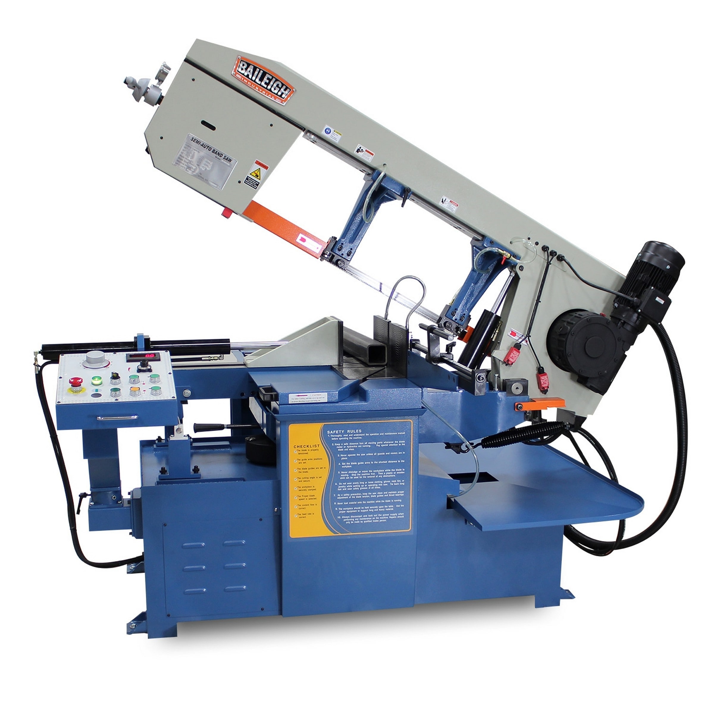 Baileigh Industrial 13-in Stationary Band Saw 15 -Amp - Image 1